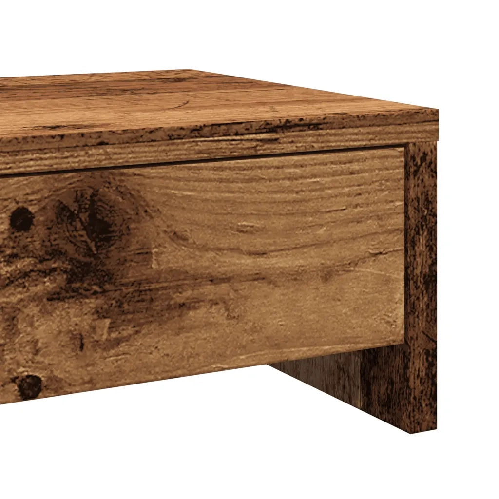 Supporto Monitor con Cassetti Legno 100x27x15 cm in Truciolato