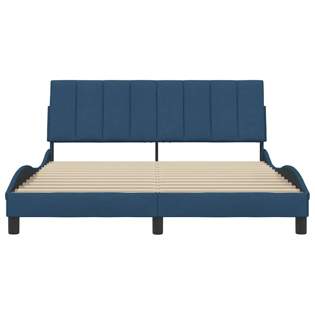 Giroletto senza Materasso Hanko Blu 160x200 cm in Tessuto 3310404