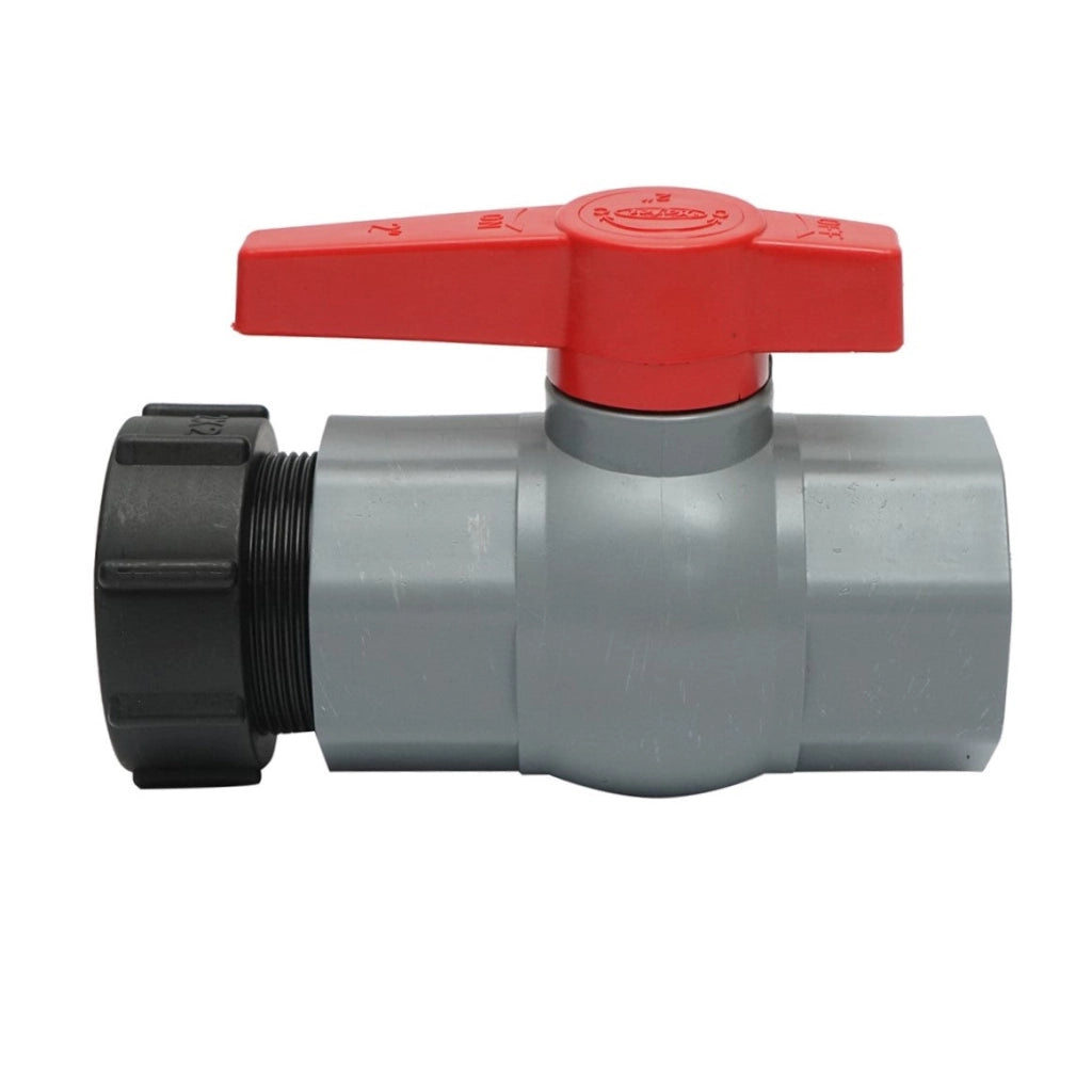 Adattatore con rubinetto 2 pollici per IBC