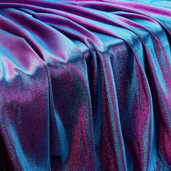 Tessuto Satinato 150 cm Largo - Tessuto Lucido - Cambio di Colore - Sartoria - Abbigliamento da Sarto - Arte e Artigianato - Resistenza alla Sostituzione