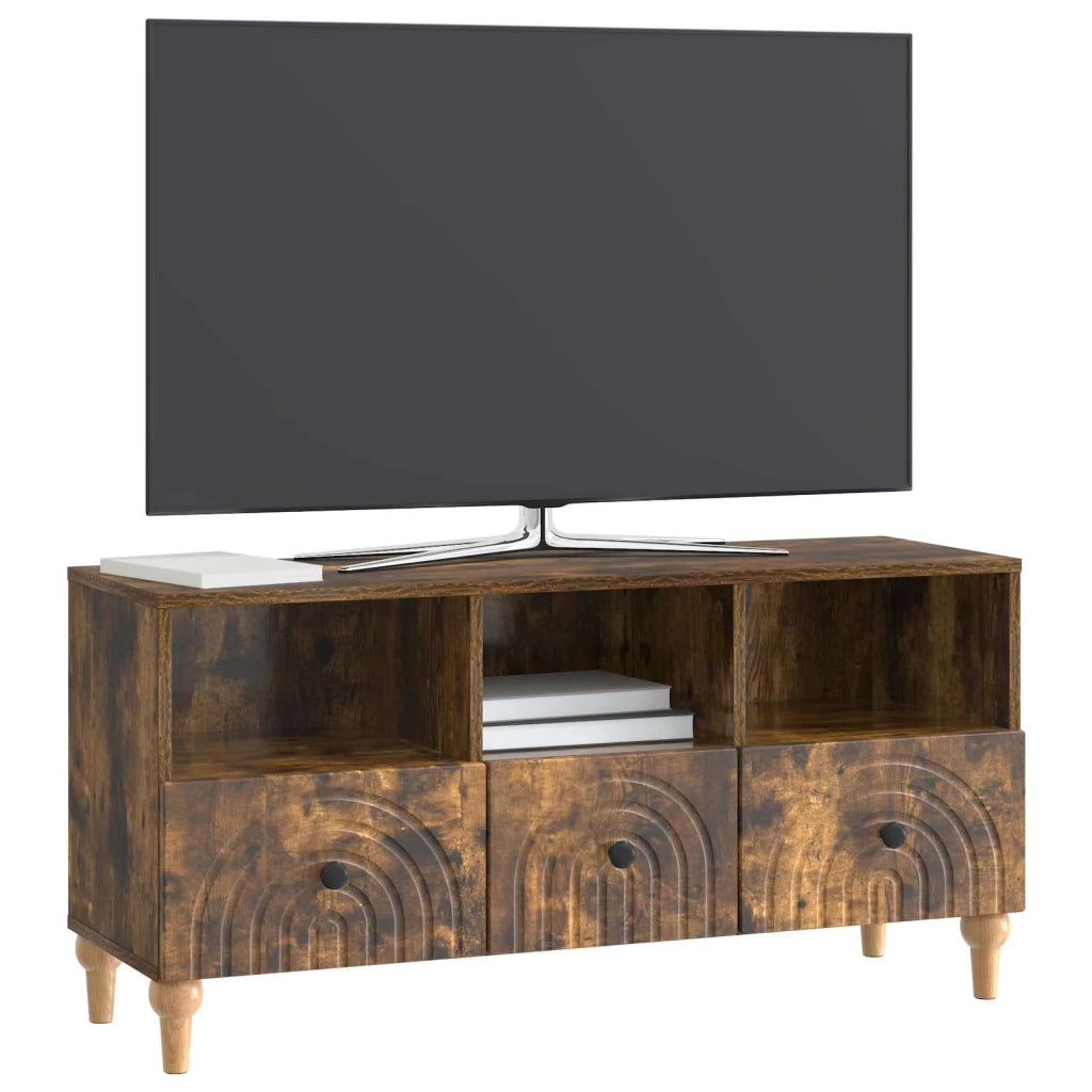 Mobile TV-Credenza per TV Quercia Affumicata 102 x 34,5 x 50 cm