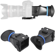 Cerchio di Ricerca Professionale 3x Amplificatore - 3 Polliche/3.2 Polliche Compatibile - Kunststof/Legering/Glas - 1/4 Pollice Viti - Leggero 382g - Incluso Lanyard Anti-perdita - Cerchio di Ricerca per Camera