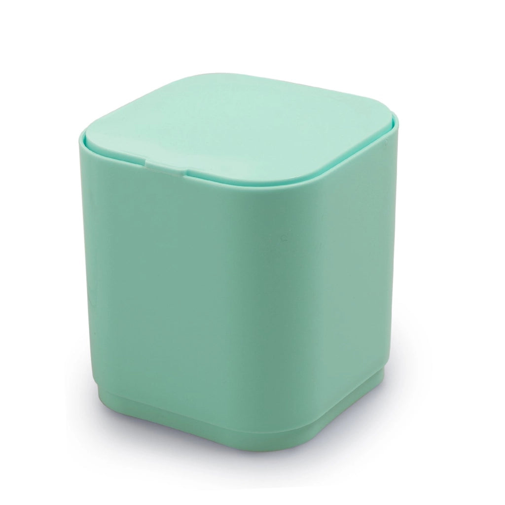 Gettacarte 8 lt d'appoggio in plastica riciclata 6309 Gedy serie SEVENTY Acquamarina