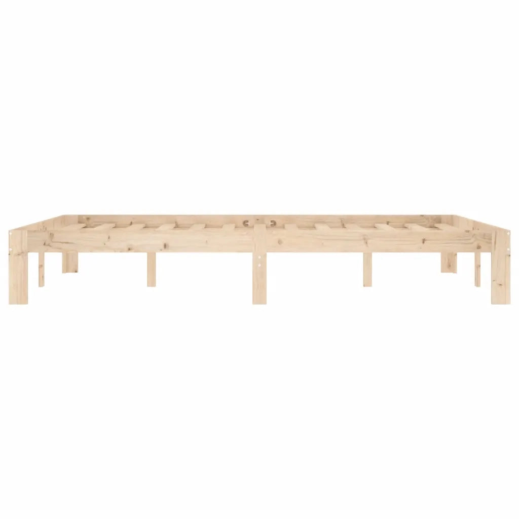 Giroletto-Struttura Letto in Legno Massello di Pino 140x200 cm 688773