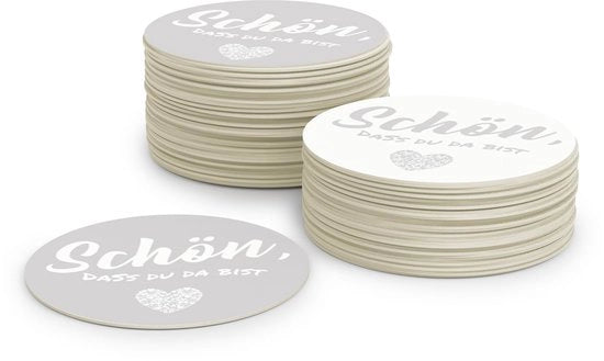Decorazioni per tavolo di cartoncino ronde (50 pezzi) Decorazione di houtpulp cartoncino (diametro 10cm)