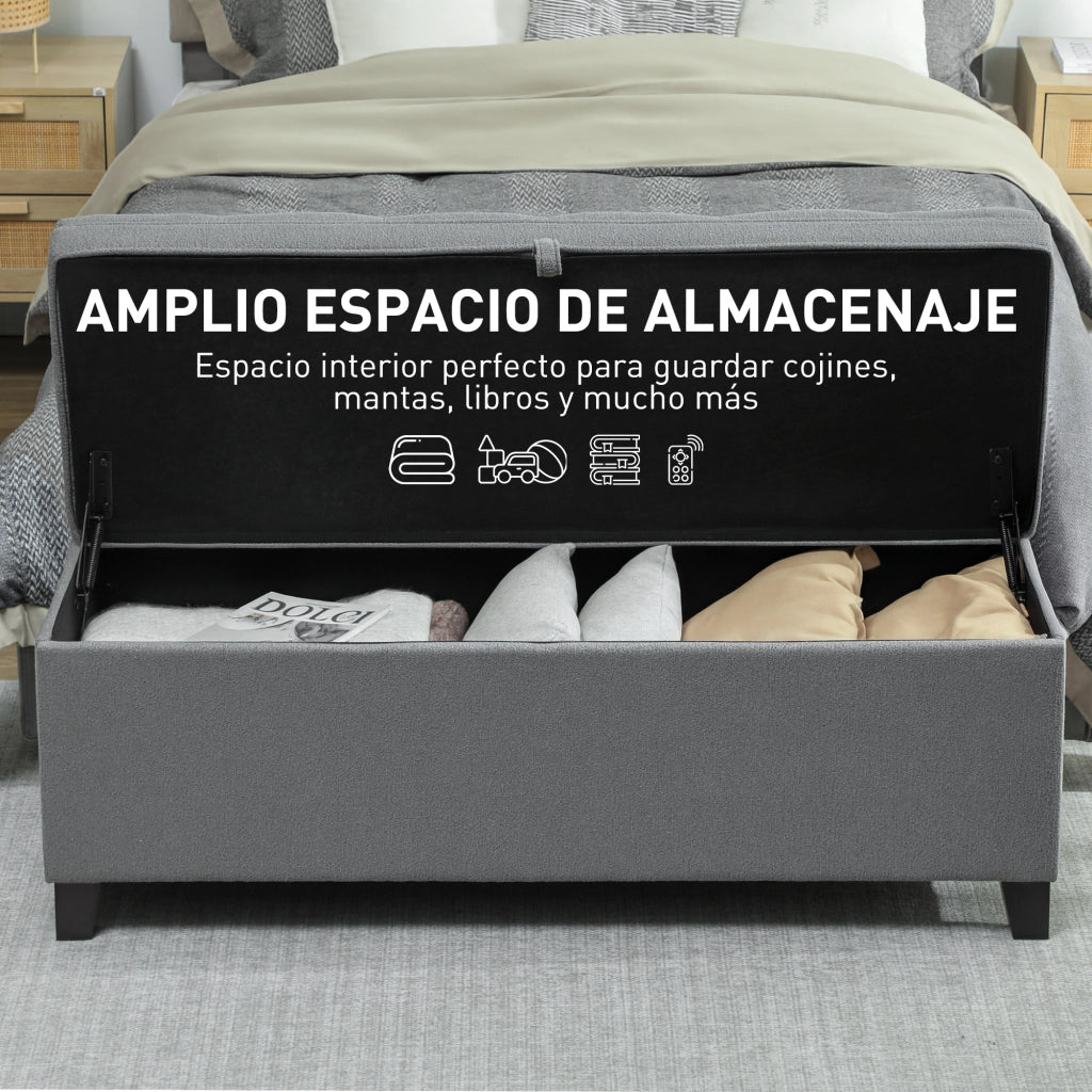 Cassettiera a ribalta con 2 ante ¨C zephmum ¨C 120x40x48 cm grigio scuro