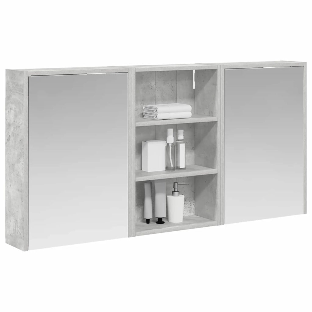Set di Armadi da Bagno 3 pz 126 x 16 x 62.5 cm 3403827