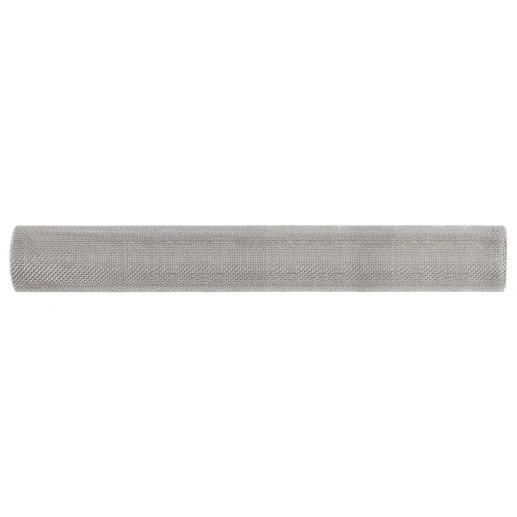 Rete per schermatura 80 x 500 cm 6 Mesh Argento 42039654