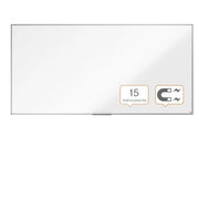Nobo lavagna bianca magnetica in acciaio basic 2400x1200 con bordo basico - 1905214