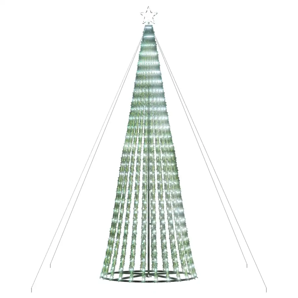 Albero di Natale a LED-Luci decorative natalizie 1028 LED Bianco Freddo 403 cm