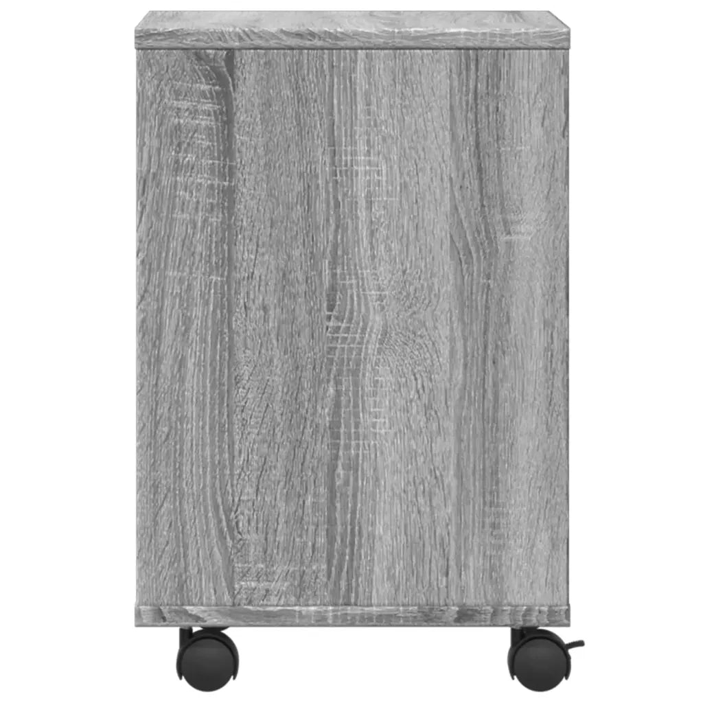 Supporto per Stampante con Ruote Grigio Sonoma 41x32x48 cm CFW6976077