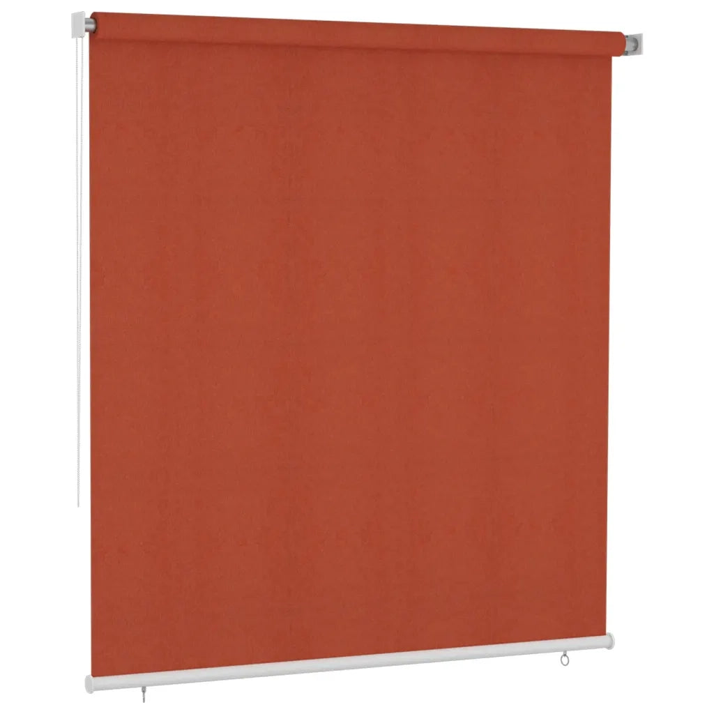 Tenda a Rullo per Esterni 220x230 cm Terracotta HDPE 312804