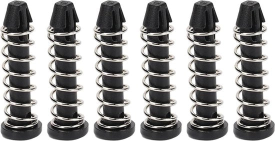 Kit di Montaggio per Radiatore con Clip di Montaggio e Chiave di Plastica per 100 pezzi - 18,6 mm