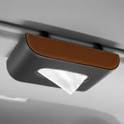 Tissue holder per ombrello auto, grande capacità, resistente allo scorrimento, facile da installare, adatto per ombrelli auto, holder per tessuto - rosso.