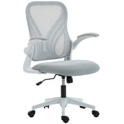 Sedia da ufficio ergonomica ¨C zephmum ¨C grigio 73x62x101-111cm