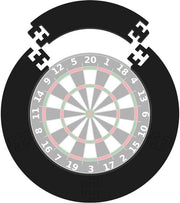 Protezione per Dartbord - Facile da installare - Protezione per le pareti - Rimovibile - Materiale EVA - Adatto per dartbord da 45 cm - Protezione per dartbord