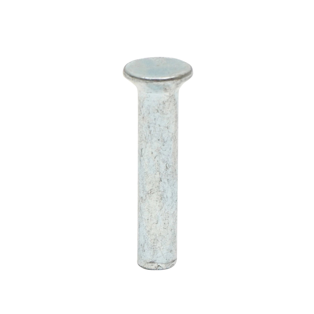 Rivetto in acciaio pieno 31x6, diametro testa 10mm