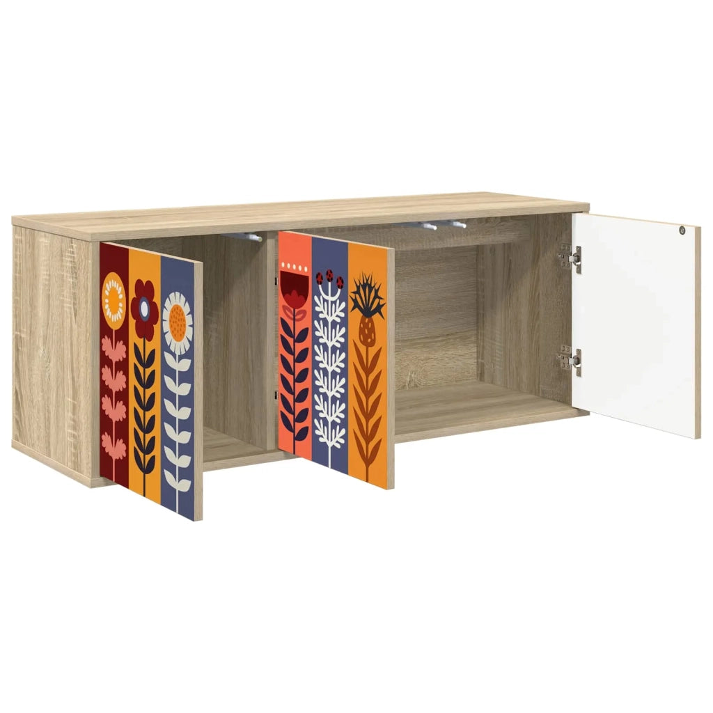 Mobile TV da Parete ESSEN 102 x 33 x 40 cm Rovere Sonoma 8007175