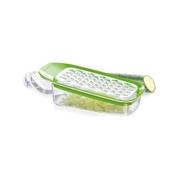 Tescoma 642744 grattugia e spiralizzatore manuali Verde, Trasparente
