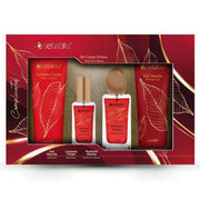 Trade Shop - Set Cofanetto Idea Regalo Da 4 Pezzi Con Gel Doccia Lozione Corpo 2 Profumi Da Donna -