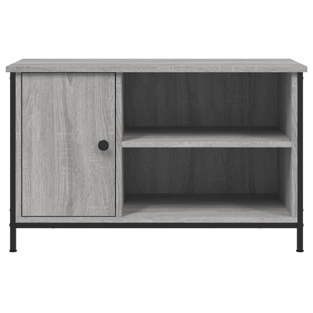 Mobile Porta TV-Mobile per TV-Credenza TV Grigio Sonoma 80x40x50 cm in Legno Multistrato