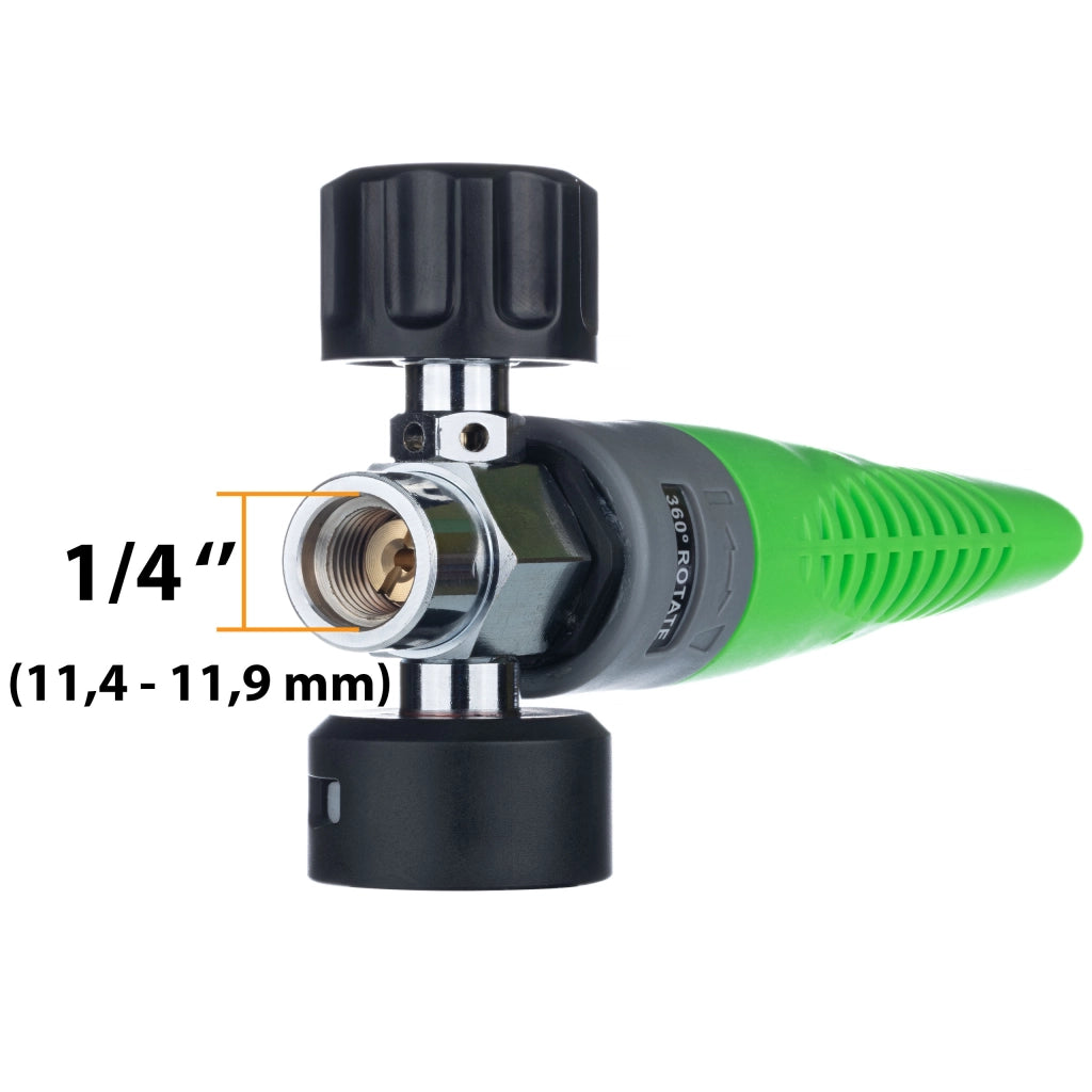 Pistola Schiumogena S0801 750ml – Ugello in Ottone 1,2mm | Pressione Max 220bar | Compatibile con Idropulitrici G1/4F