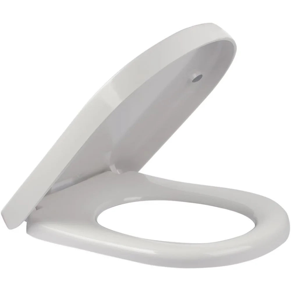 Sungle sedile wc bianco in materiale urea-formaldeide resina con