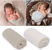 Fotorekwisiti in due pezzi per neonati - Abbracci fotografici per neonati, stretch, tessuto a maglia, accessori per la fotografia dei neonati, coperte per la fotografia