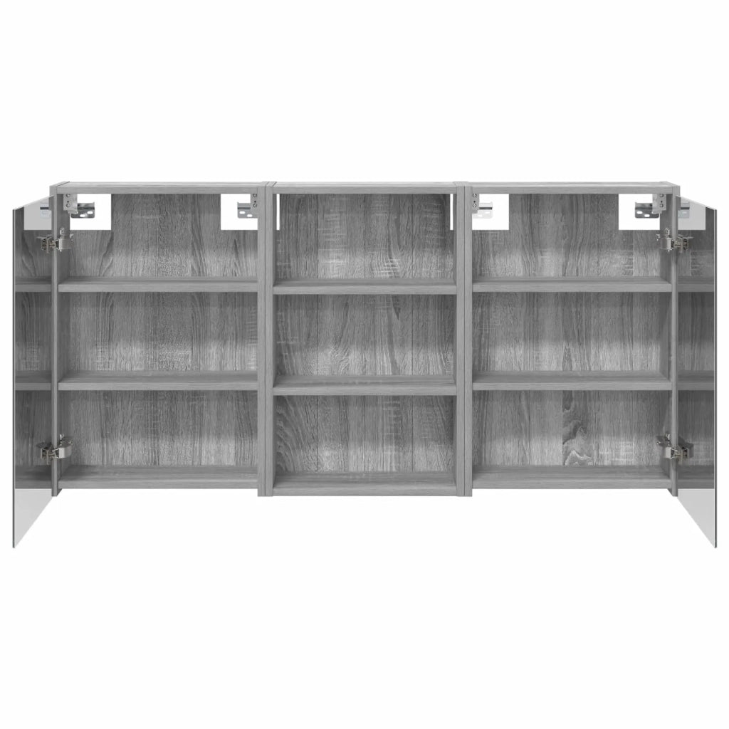Set di Armadi da Bagno con lo scaffale 3 pcs 126 x 16 x 62.5 cm 3403829