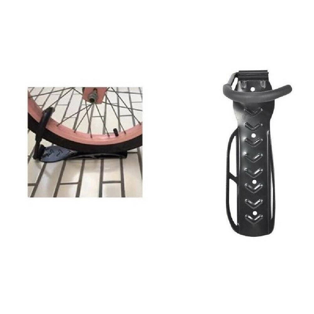 Trade Shop - Cavalletto Supporto Per Bici Bicicletta Da Muro Parete Salvaspazio Mountain Bike -