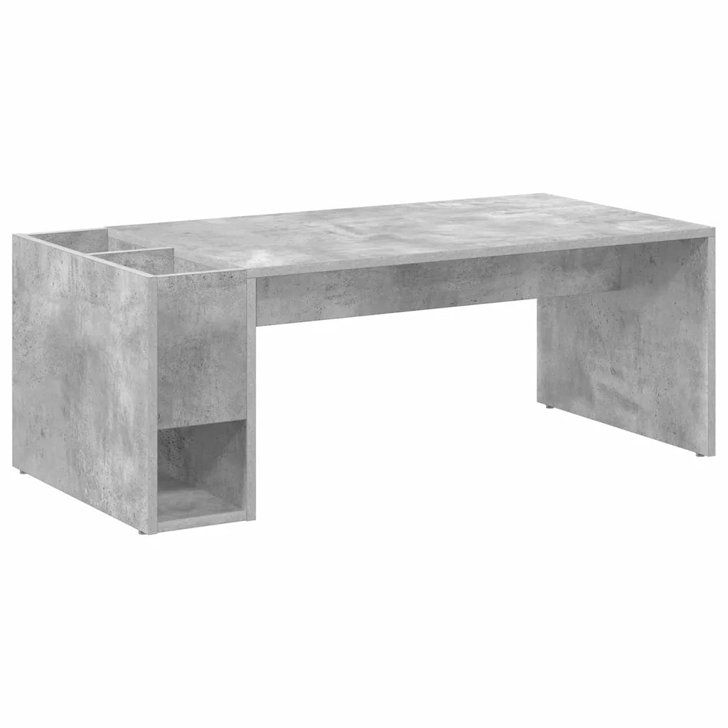 Tavolino da salotto Grigio cemento 101,5 x 50 x 37 cm