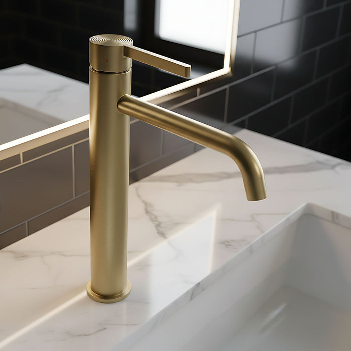 Rubinetto Da Lavabo Rea Foster Brush Gold High