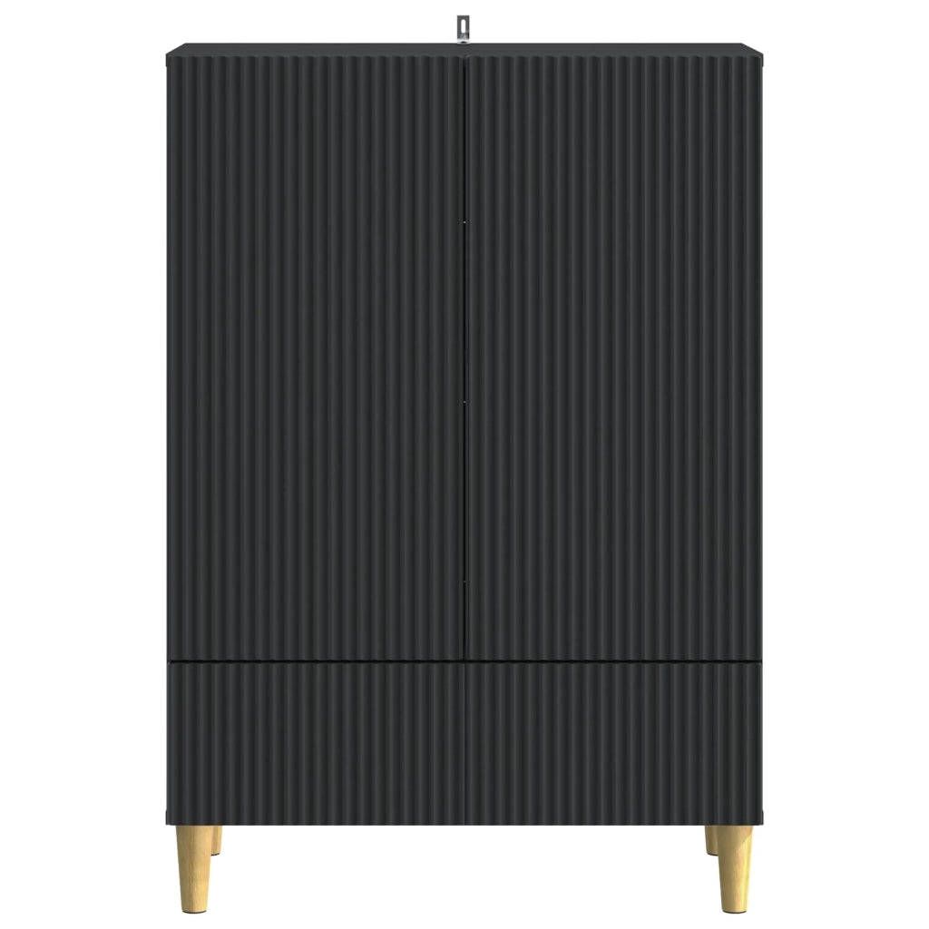 Credenza Nero 66 x 34,5 x 95 cm Legno ingegnerizzato 894666