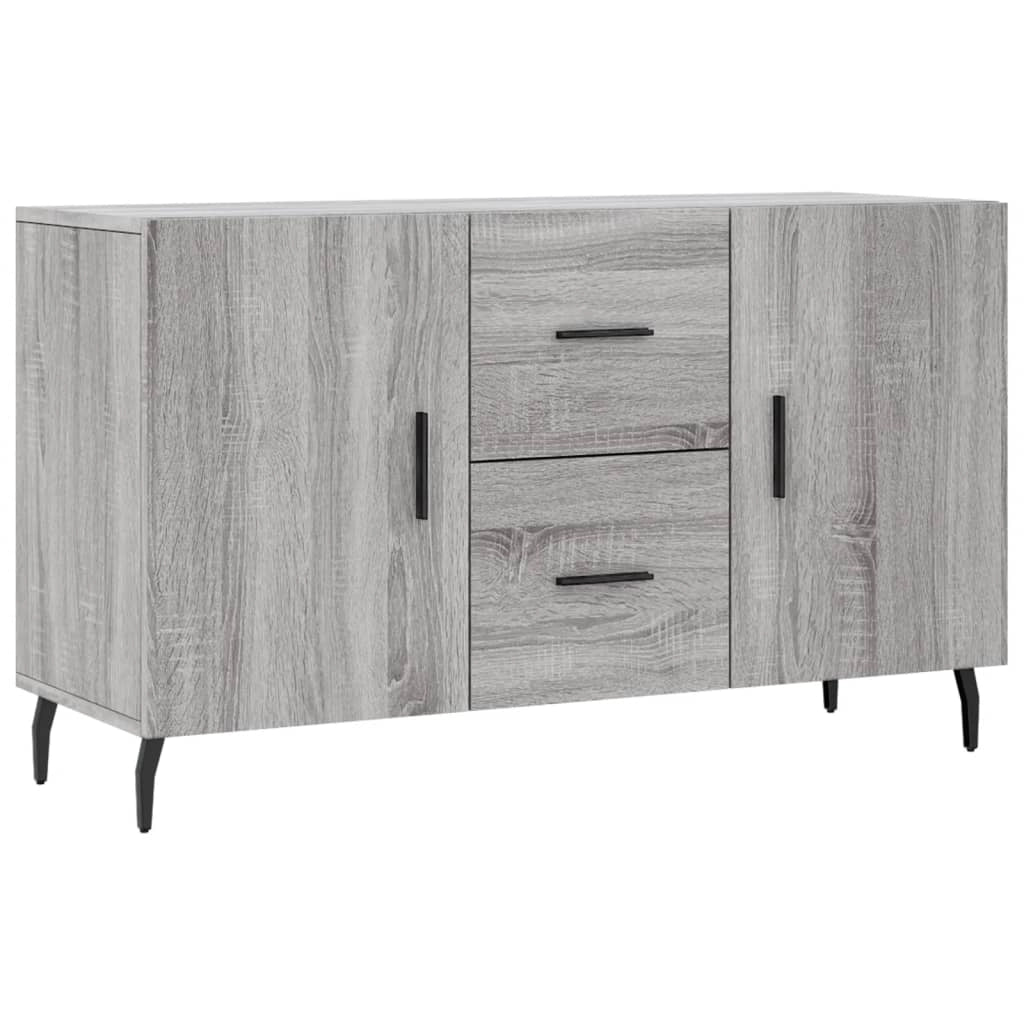 Buffet credenza cassettiera armadio mobile contenitore organizer cucina soggiorno salotto Sonoma 100 x 36 x 60 cm legno ingegnerizzato grigio 02_0036257