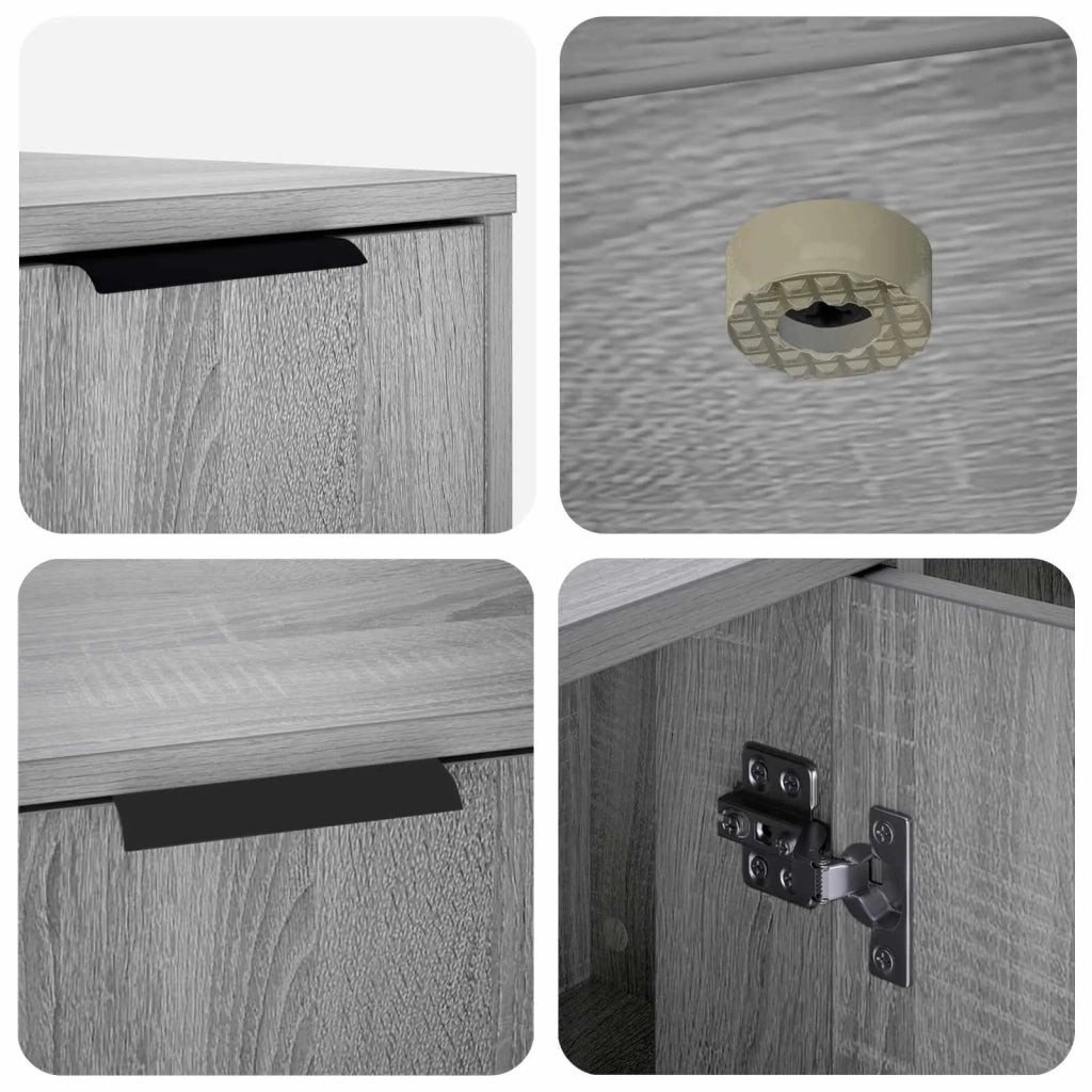 Mobile per gatti Sonoma grigio 100 x 49 x 45 cm 8014764