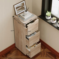 Armadio a colonna con cassetti rustico rovere comò verticale stretto capiente loft