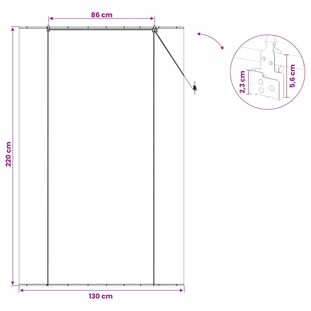 Tenda a rullo Marrone 130 x 220 cm Bambù 42039709