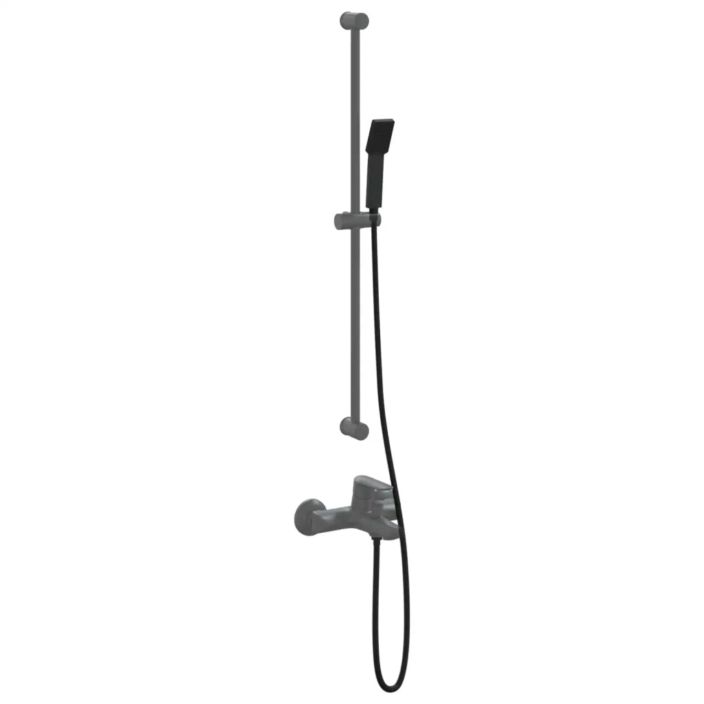 Set di doccia con soffione Nero 150 cm Acciaio Inox CFW4583781