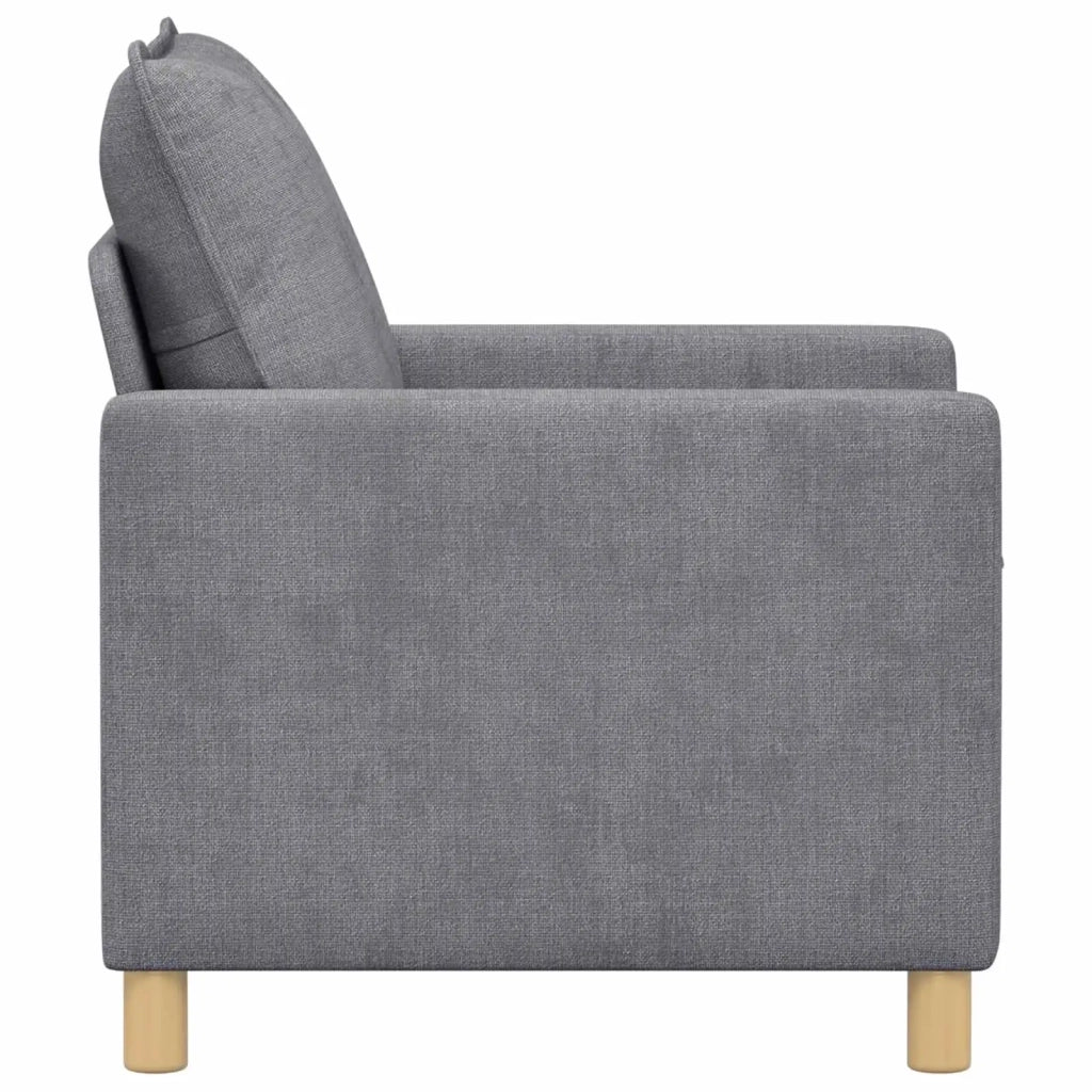 Divano Grigio Chiaro 76 x 81 x 87,5 cm Poliestere 42028778
