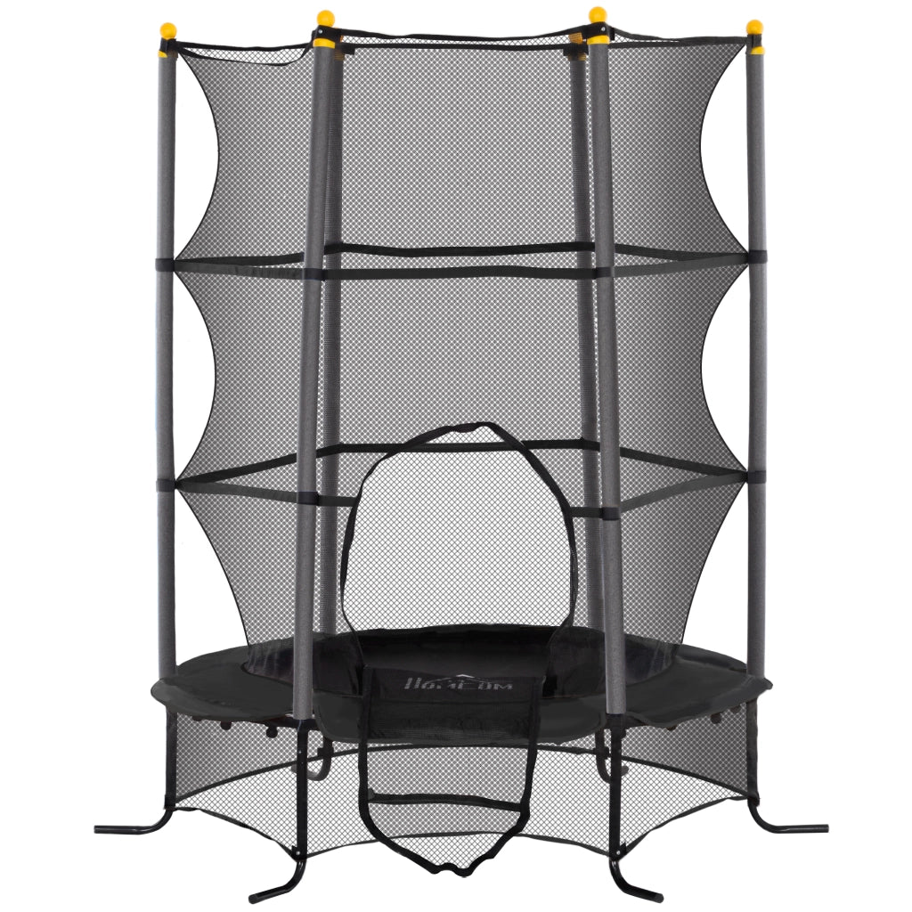 Trampolino Elastico Bambini ¨C zephmum ¨C Nero, ?160x190 cm