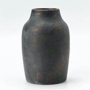 Vaso Rustico per Fiori, Ceramica 7,25" Vaso Boho per Decorazione Interna, Vaso Terracotta per Salotto, Tavolo, Placca, Decorazione Camino, Stile Rurale, Bronzo