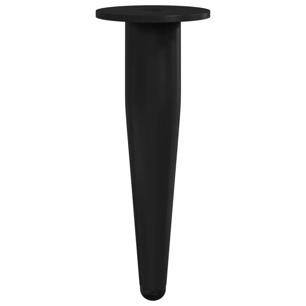 Piedini per mobili 2 pz Nero ? 40 x 98 mm Ferro CFW9377661