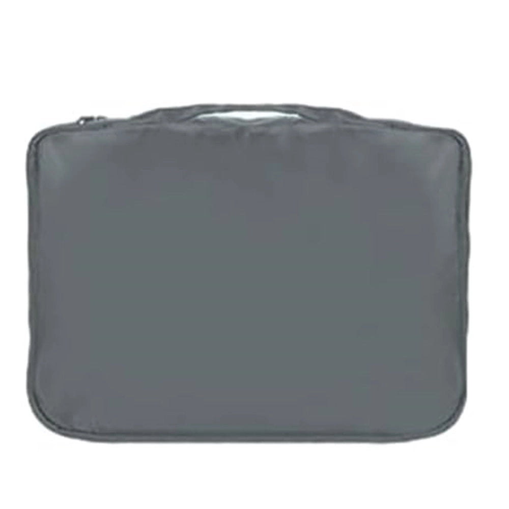 Trade Shop - Organizer Viaggio Organizza Valigia Bagagli Borsa Per Intimo 26x15x9cm Grigia 87717 -