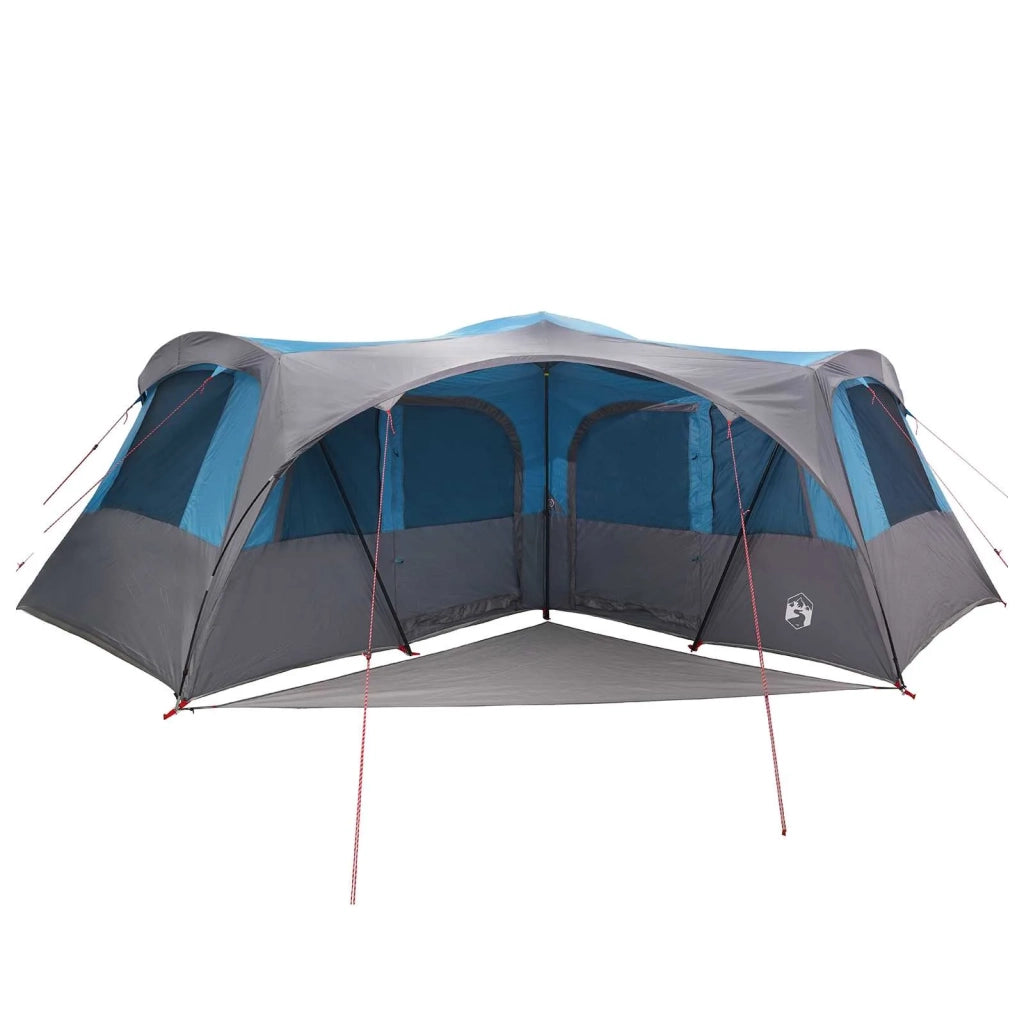 Tenda familiare con telo da pioggia resistente all'acqua Blu 42042251