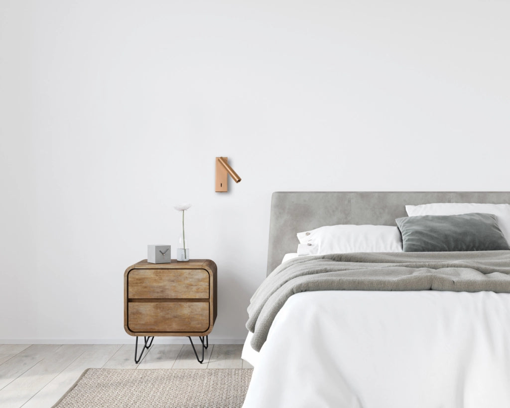 Applique lettura moderna oro spot orientabile LED 2,5W Italux