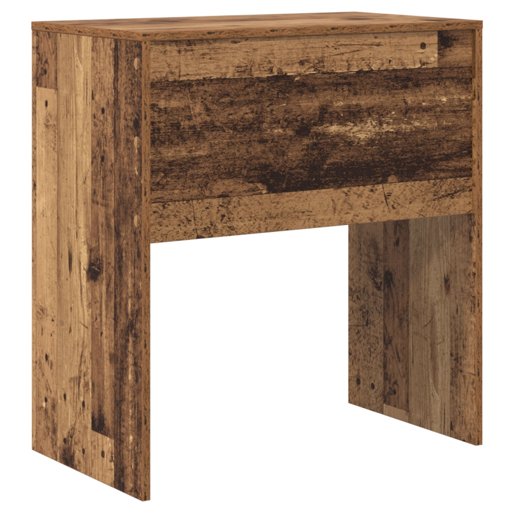 Scrivania Rustica Legno Vecchio Truciolare Piccola Magazzino