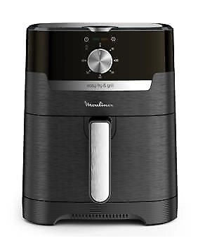 Moulinex EZ501810 Easy Fry and Grill Friggitrice ad aria 4.6 L 1400 W 8 Programmi Digitale colore Nero