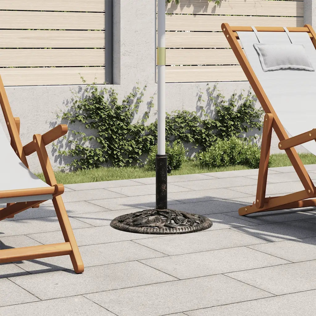 Base Ombrellone Bronzo 12 kg 48 cm in Ghisa CFW1357454
