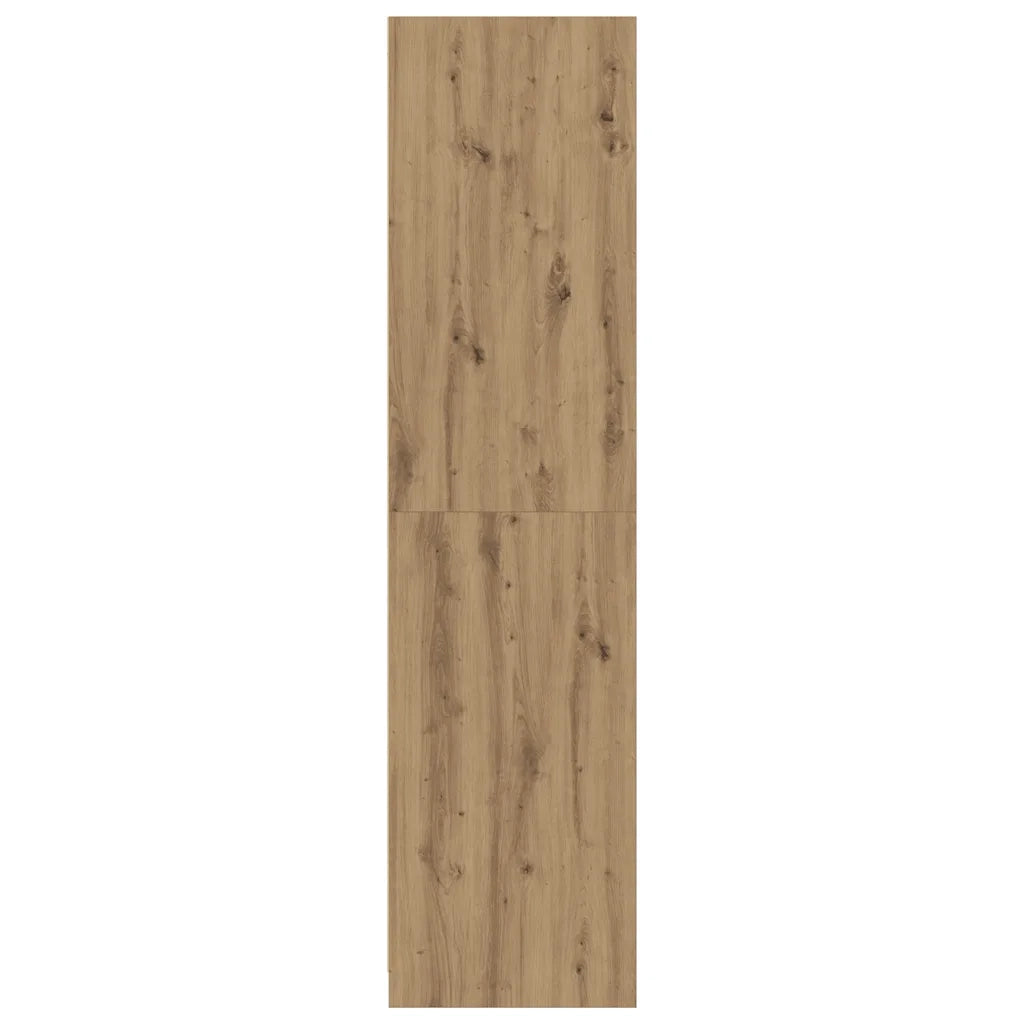 Armadio Rovere Artigianale 30x50x200 cm in Legno Multistrato
