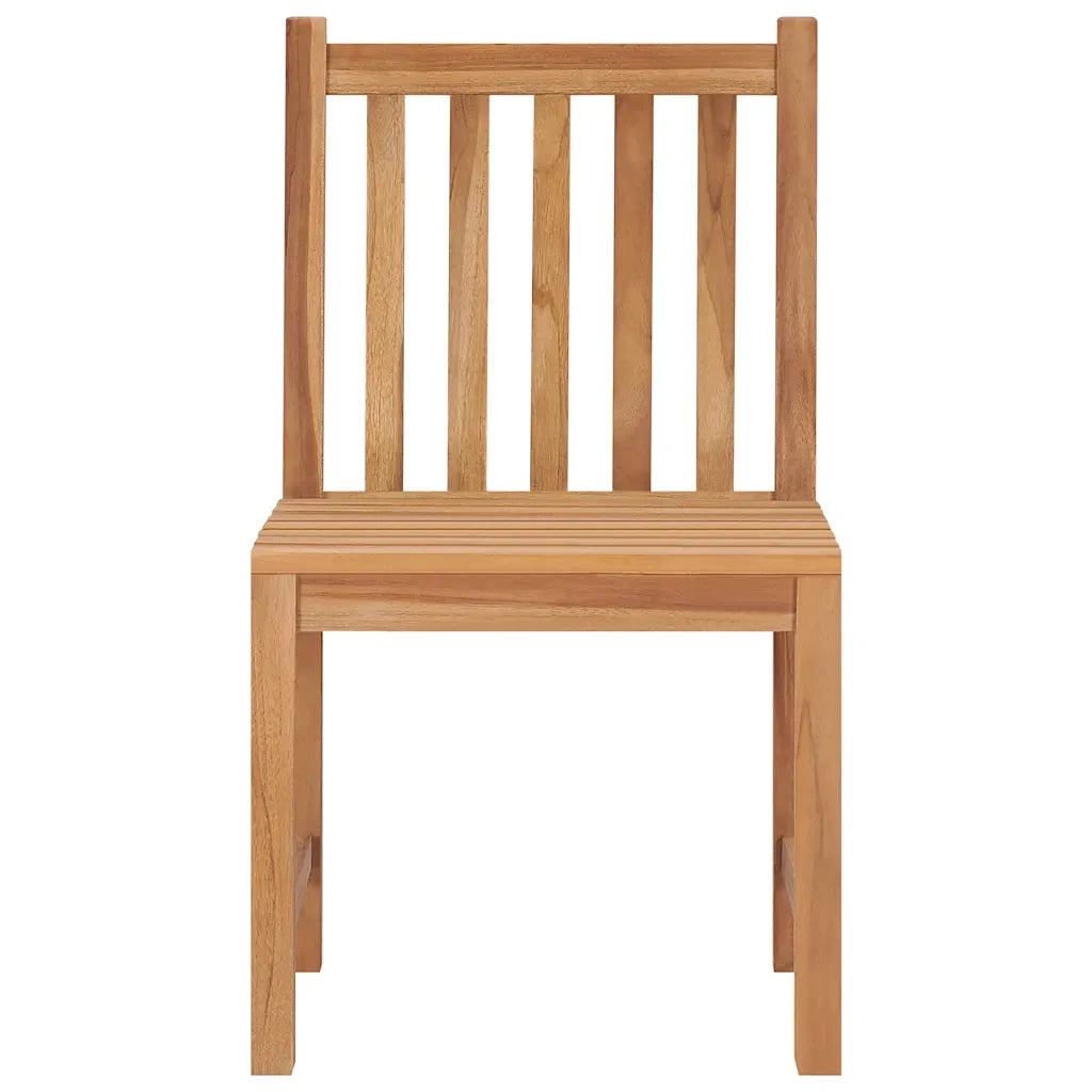 Sedie da Giardino 4 pz con Cuscini in Legno Massello di Teak 3073095